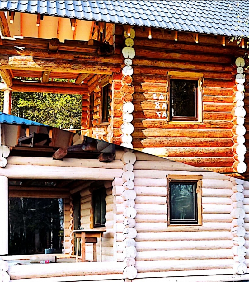 Шлифовка и окраска срубов SHLIFOKRAS-59