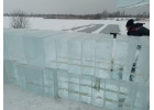 Лед,блоки льда для скульптур, лед строительный